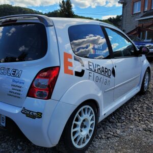 Lettrage vehicule TwingoRallye2