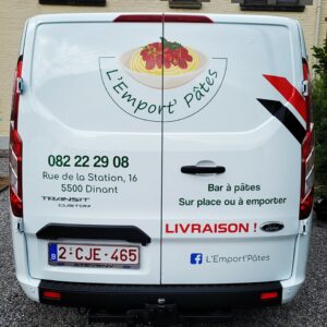 Lettrage vehicule EP3