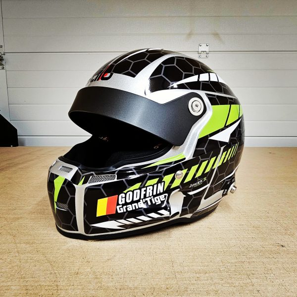 Déco de casque Semi personnalisée - Modèle 5 – Image 3