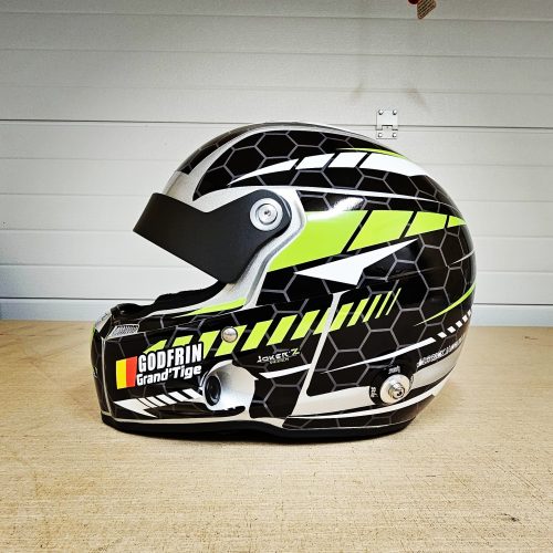 Déco de casque Semi personnalisée - Modèle 5