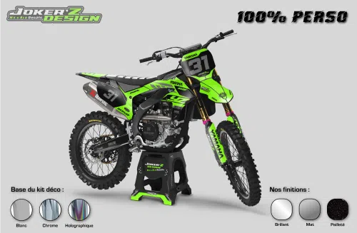 Kit déco moto - 100% personnalisé