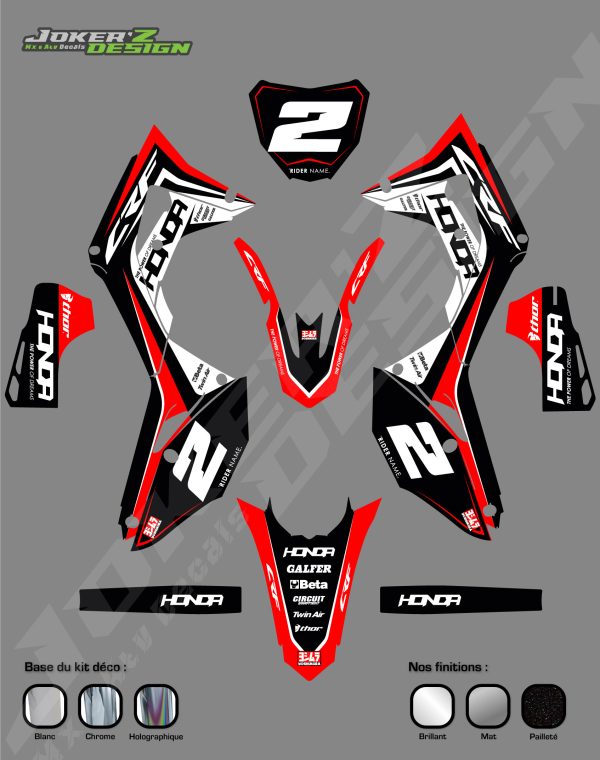 Kit déco - Honda - Light White – Image 4