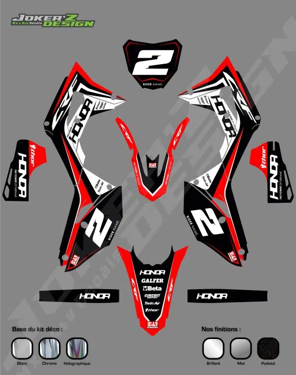 Kit déco - Honda - Light White – Image 4