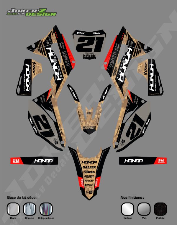 Kit déco - Honda - Samper – Image 4