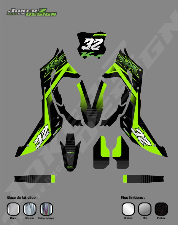 Kit déco - Kawasaki - Green – Image 4