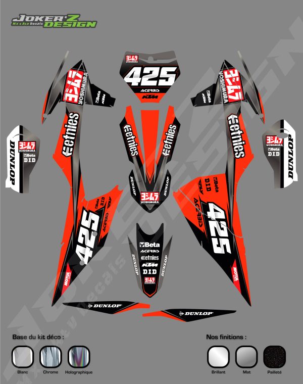 Kit déco - KTM - Yosh – Image 4