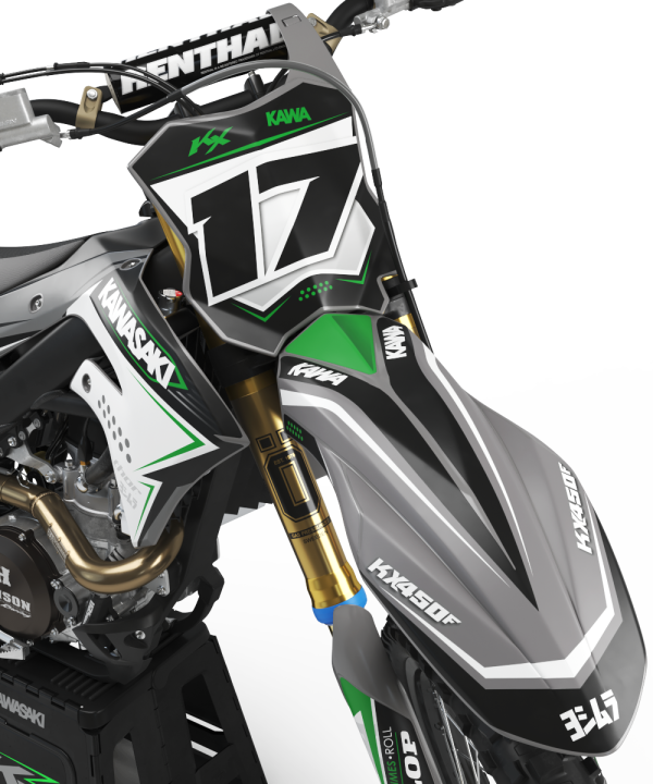 Kit déco - Kawasaki - Grey – Image 3