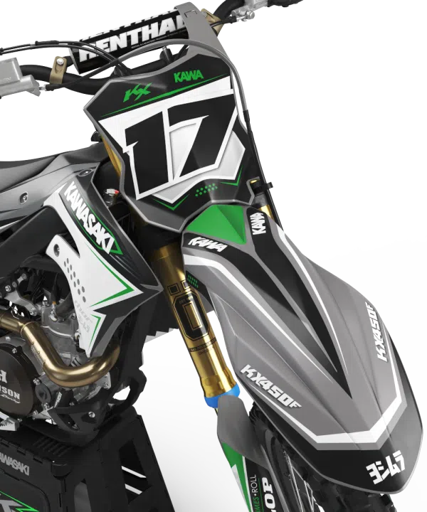 Kit déco - Kawasaki - Grey – Image 3