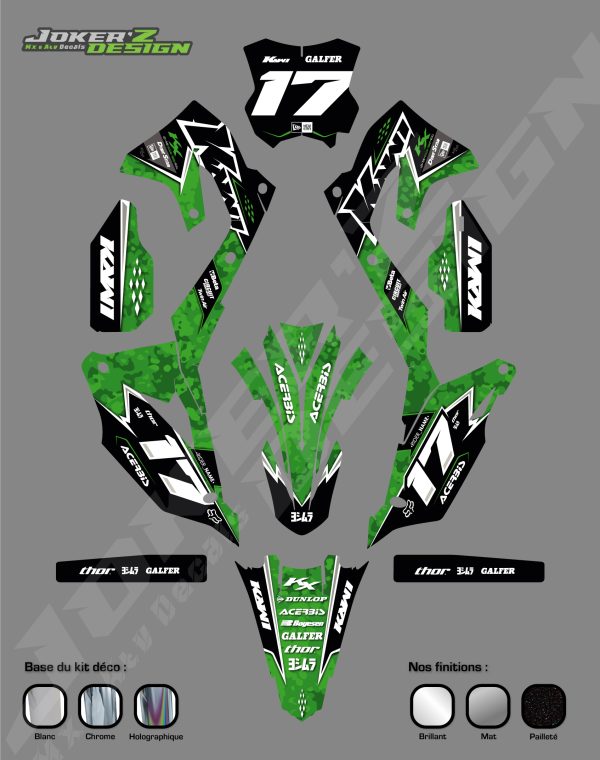 Kit déco - Kawasaki - War – Image 4