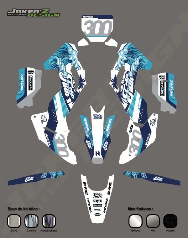 Kit déco - Husqvarna - Surf – Image 3