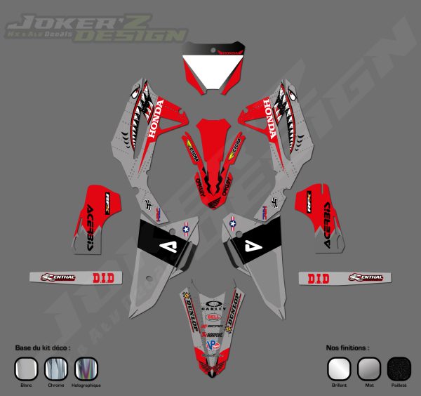 Kit déco - Honda - Army – Image 4