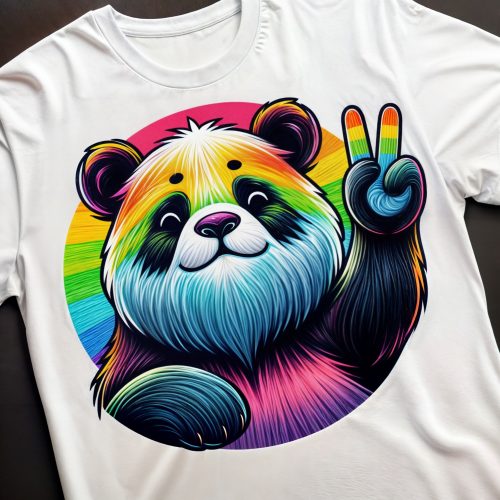 panda t shirt design hd
