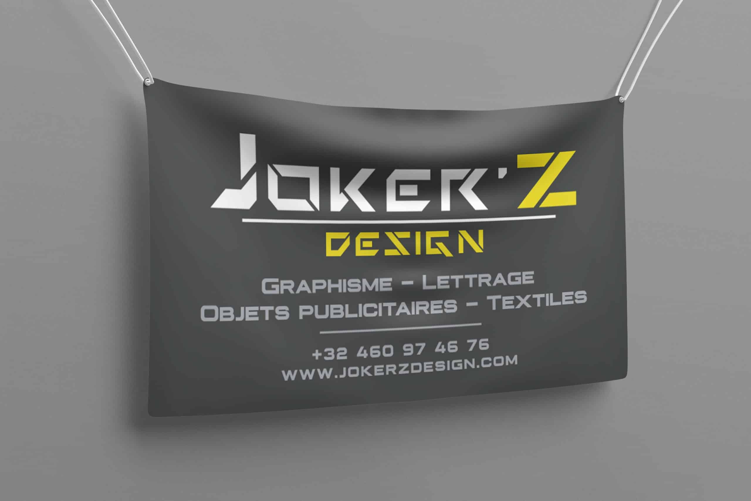 Bâche personnalisée Jokerz Design