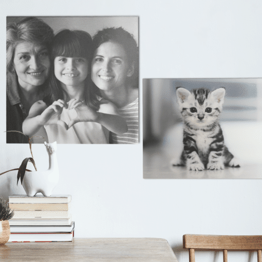 Photos sur aluminium