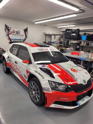 Lettrage - Skoda R5 Mazuin