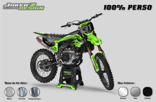 Kit déco moto - 100% personnalisé