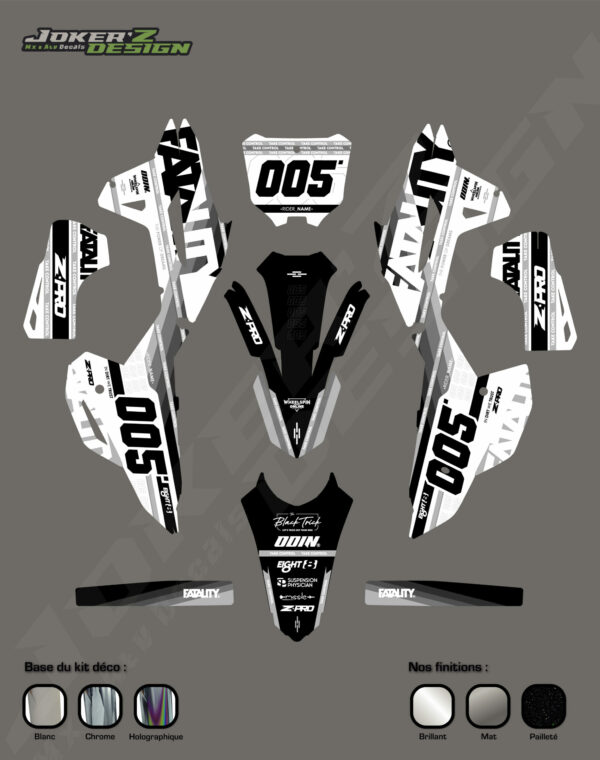 Kit déco - Honda - Black – Image 4