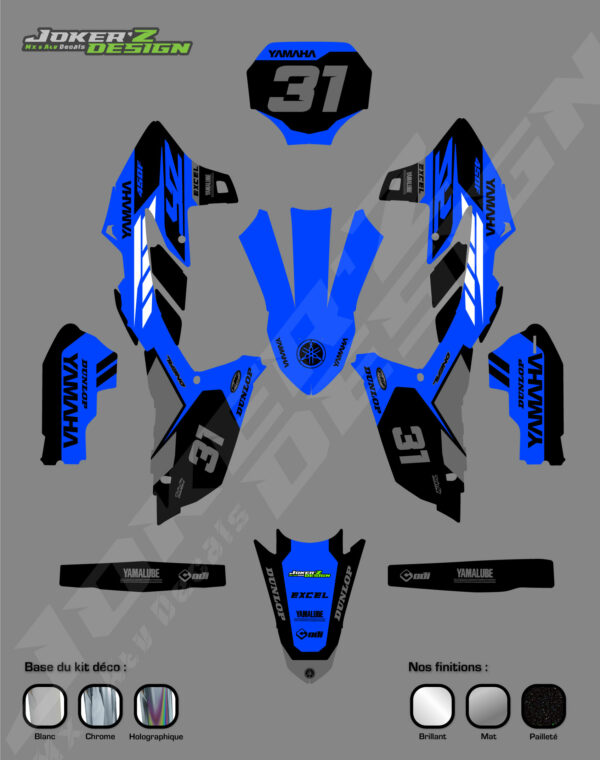 Kit déco - Yamaha - Blue – Image 2