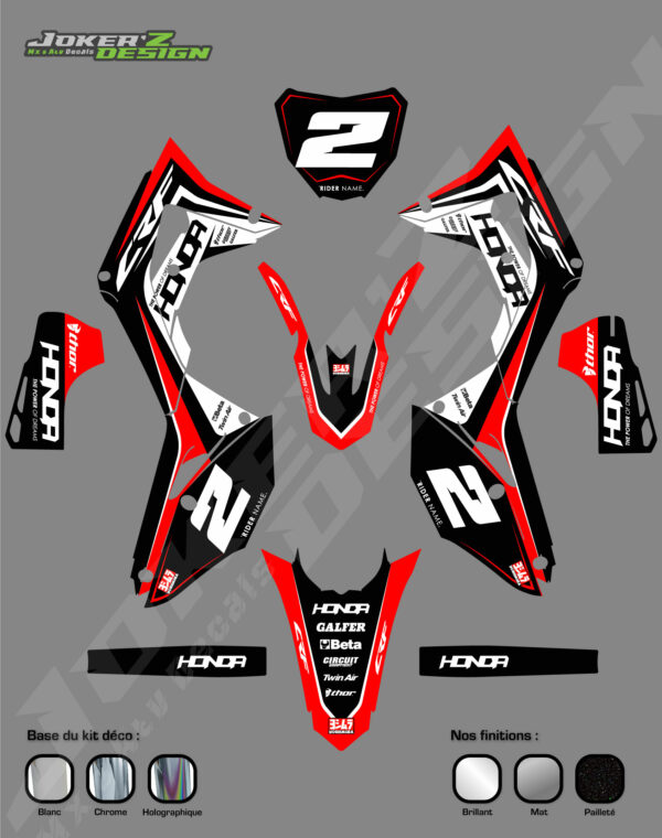 Kit déco - Honda - Light White – Image 4