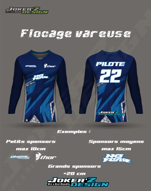Flocage vareuse