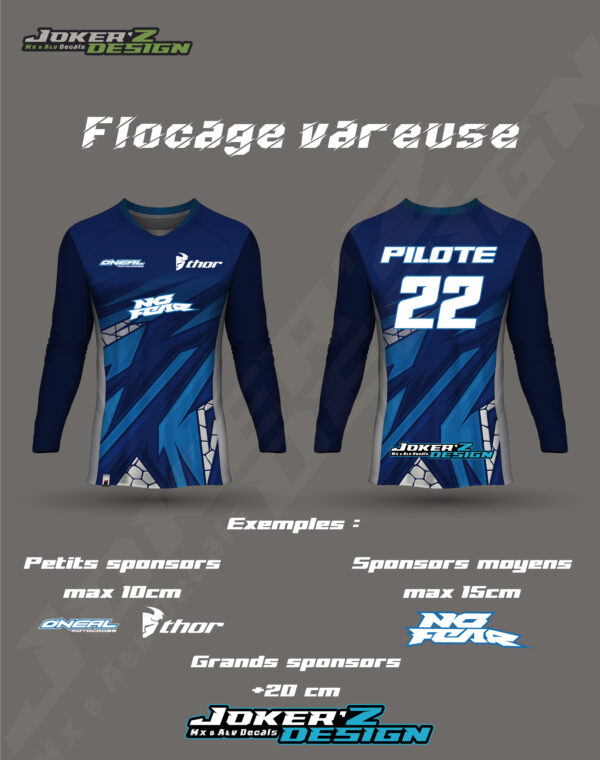 Flocage vareuse