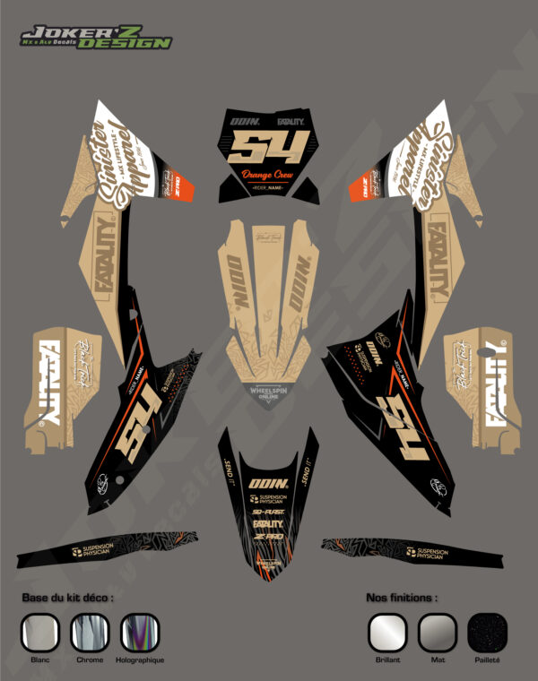 Kit déco - KTM - Sinister – Image 4