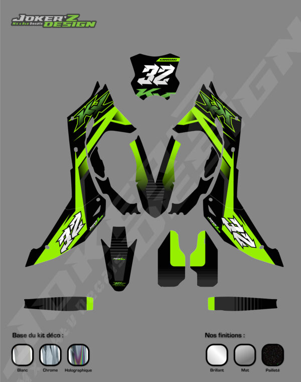 Kit déco - Kawasaki - Green – Image 4