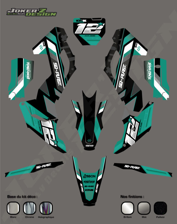Kit déco - Husqvarna - Plast – Image 4