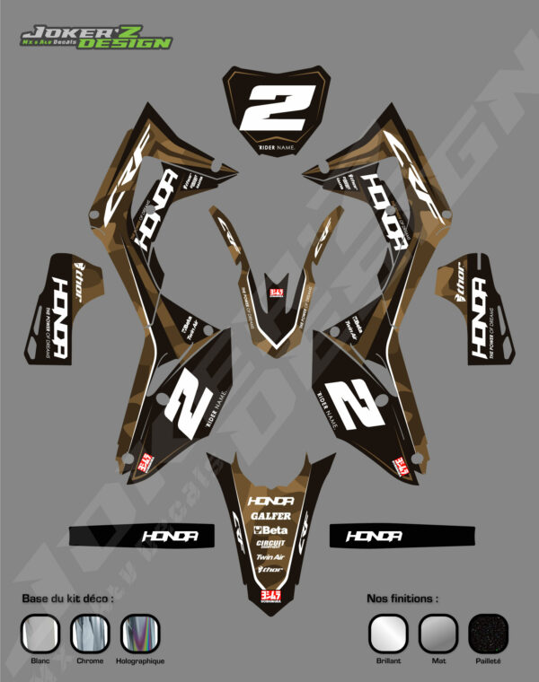 Kit déco - Honda - Shades – Image 4