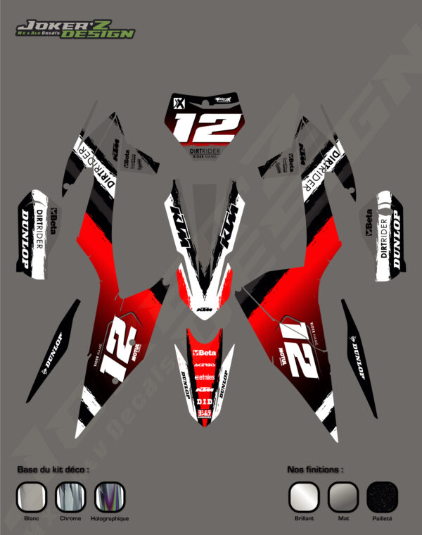 Kit déco - KTM - Dirt – Image 4