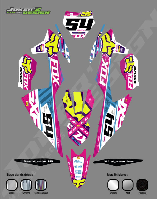 Kit déco - KTM - Fox – Image 4