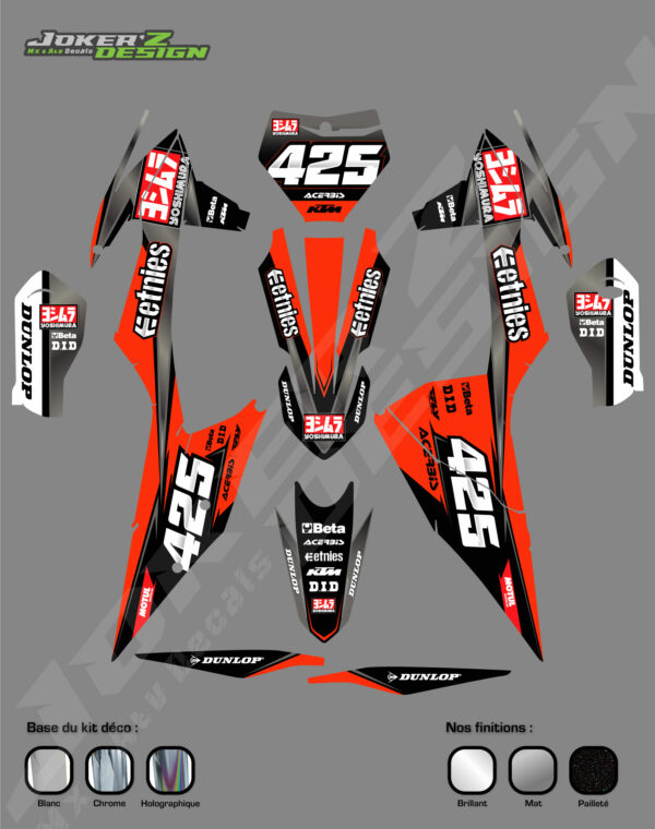 Kit déco - KTM - Yosh – Image 4