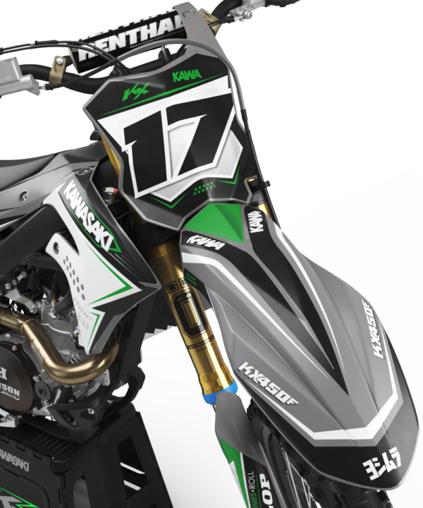 Kit déco - Kawasaki - Grey – Image 3