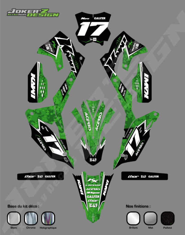 Kit déco - Kawasaki - War – Image 4