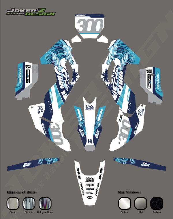 Kit déco - Husqvarna - Surf – Image 3