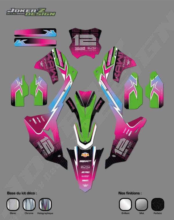 Kit déco - Kawasaki - Disco – Image 4