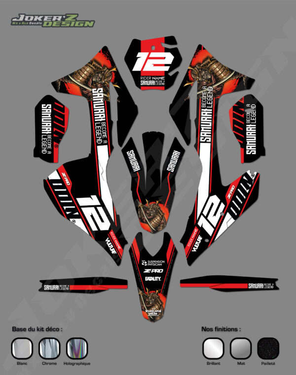 Kit déco - GasGas - Samurai – Image 3