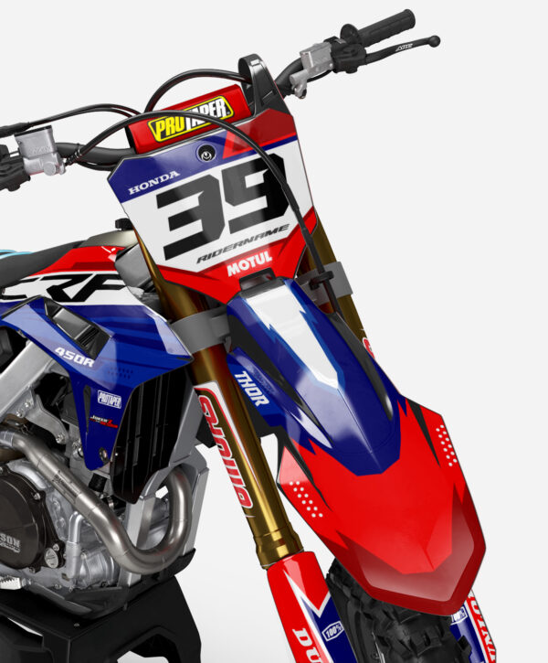 Kit déco - Honda - Blue – Image 2