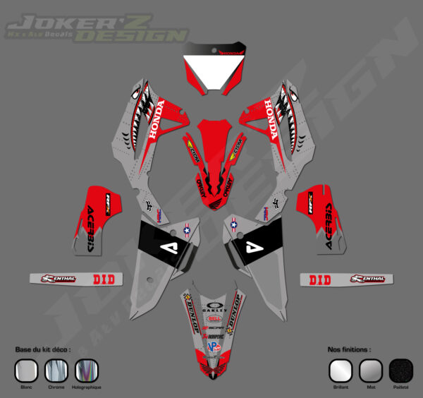 Kit déco - Honda - Army – Image 4