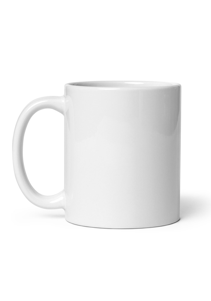 Mug photo blanc